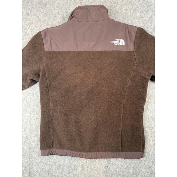 The North Face Denali Jacket Youth Medium Brown Polartec Fleece Outdoor Full Zip - Picture 2 of 7